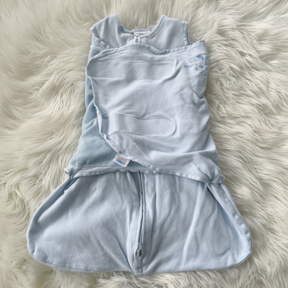Halo Light Blue Kids Pajamas Sleep Sack